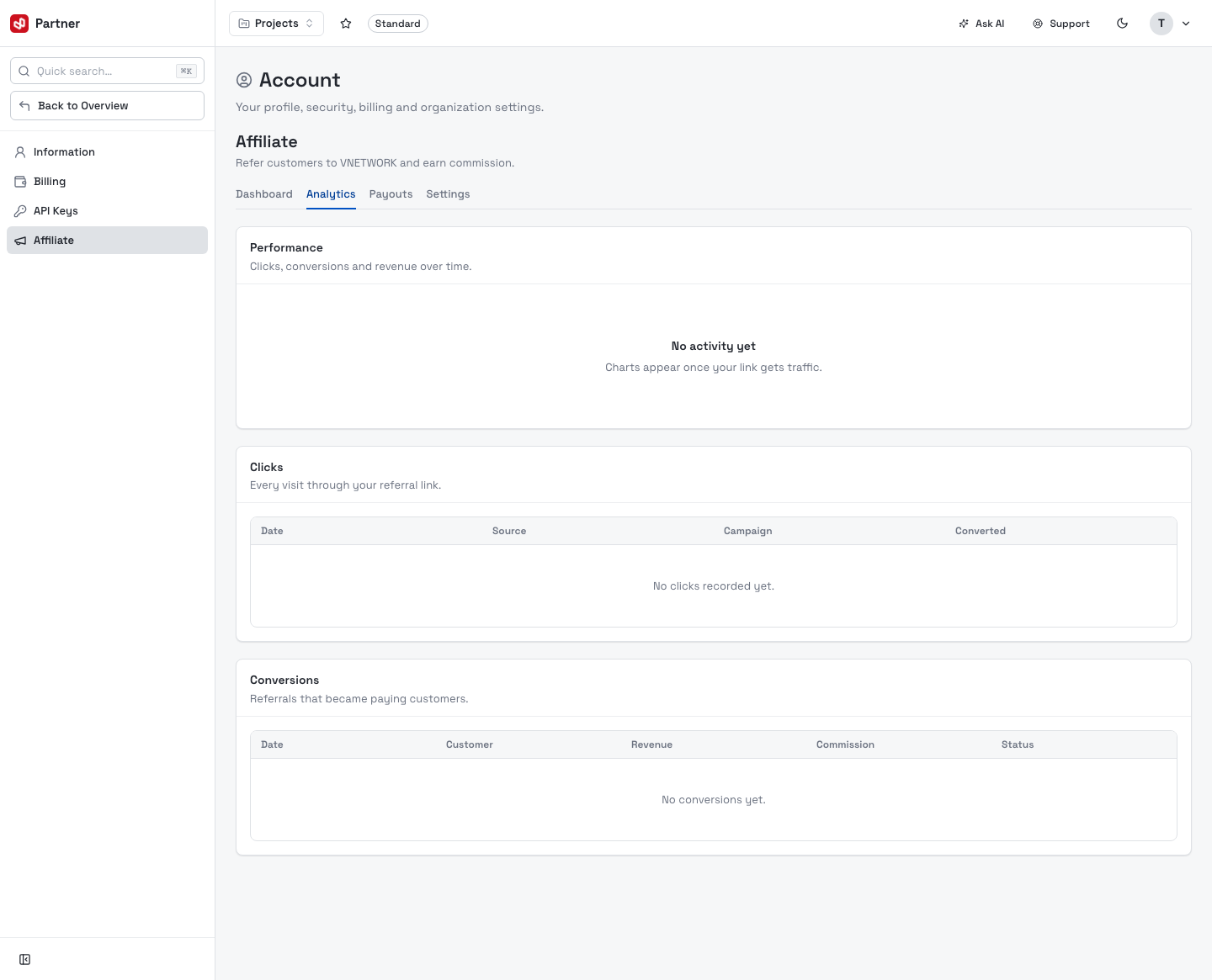 Affiliate — Analytics