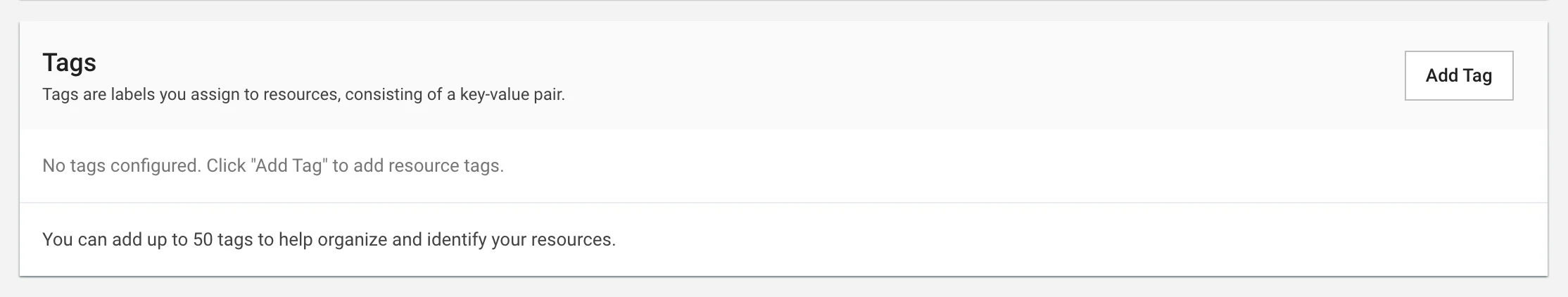 NodeGroup Tags Configuration
